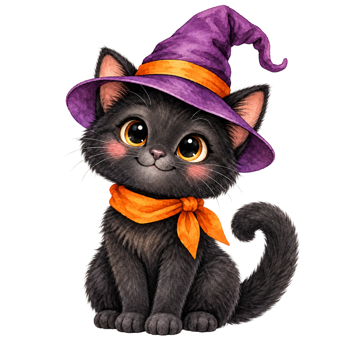 Kotek Halloween – dekoracja wielkoformatowa na przyjęcie